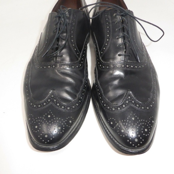 ALLEN EDMONDS Comb Cap Toe Oxford USA Made Leather main image 8